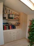 B�roeinbauschrank in Buche