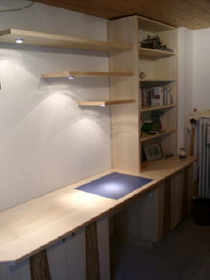 Jugendzimmer in Ahorn mit Kern